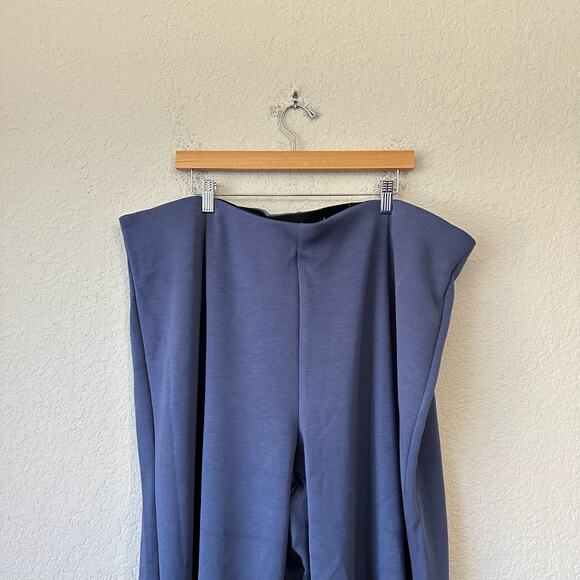 STUDIO by TORRID Pants Trouser Slate Blue Pull On Lagenlook NWT - Picture 5 of 14